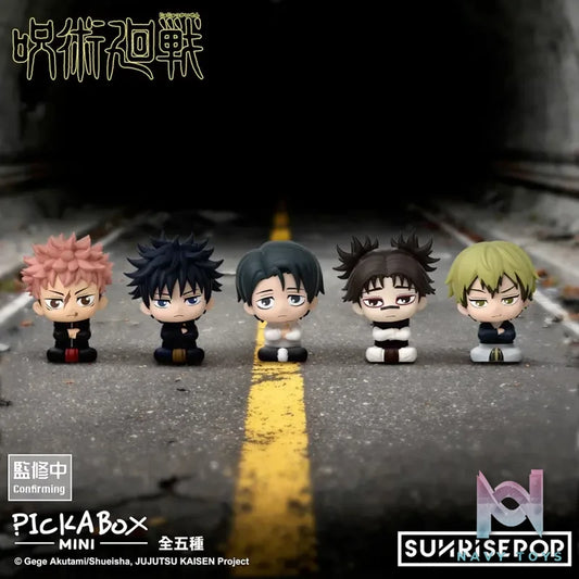 SUNRISEPOP – Jujutsu Kaisen Season 3: The Culling Game Blind Box Magnetic Figure (Full Set of 5) (Licensed)