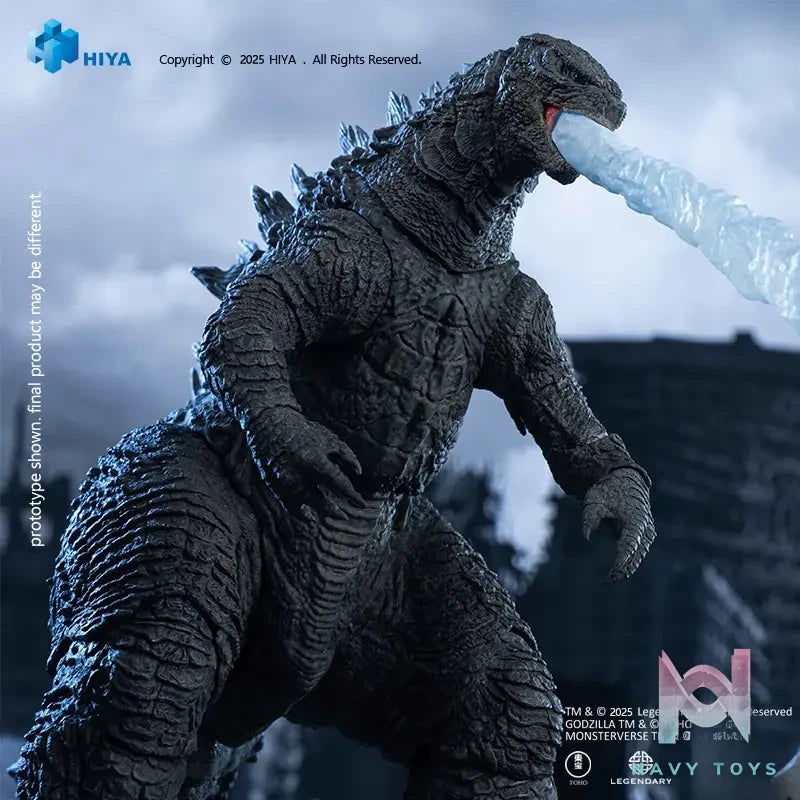 HIYA Toys – 16cm “Godzilla 2014” – Super Movable Heat Ray Godzilla Translucent Ver EBG0079 (Licensed)