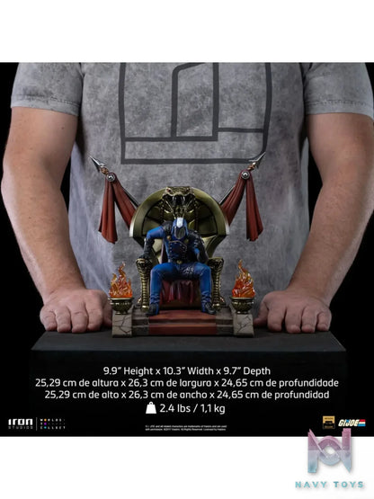 Iron Studios – Cobra Statue G.I. Joe Art Scale HASBR122225-10 (Licensed)
