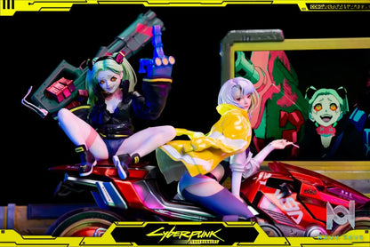 Dtalon Studio & Corgi progkit Studio – Cyberpunk: Edgerunners Lucy & Rebecca Statue
