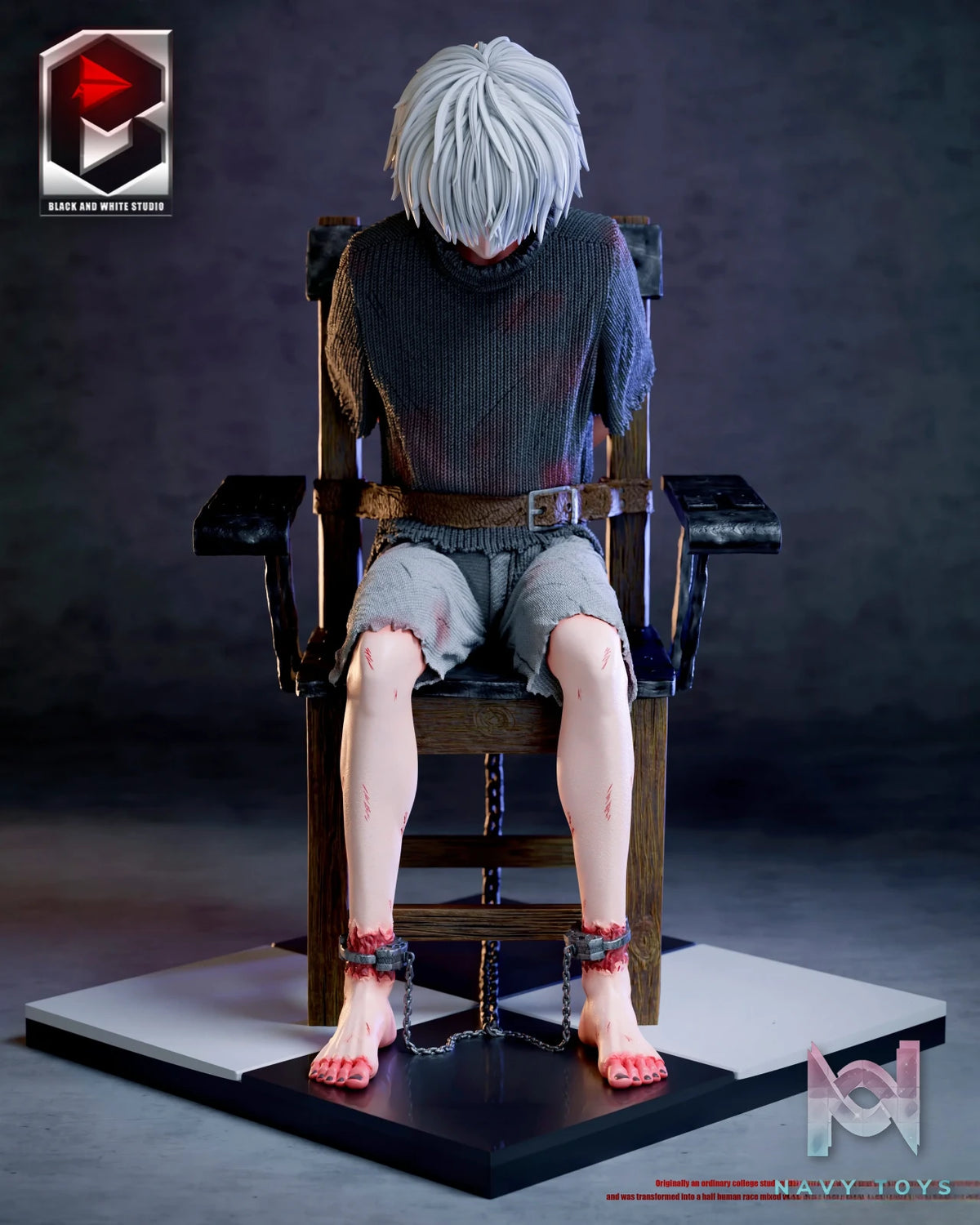 Black And White Studio – Tokyo Ghoul Chair Kaneki Ken