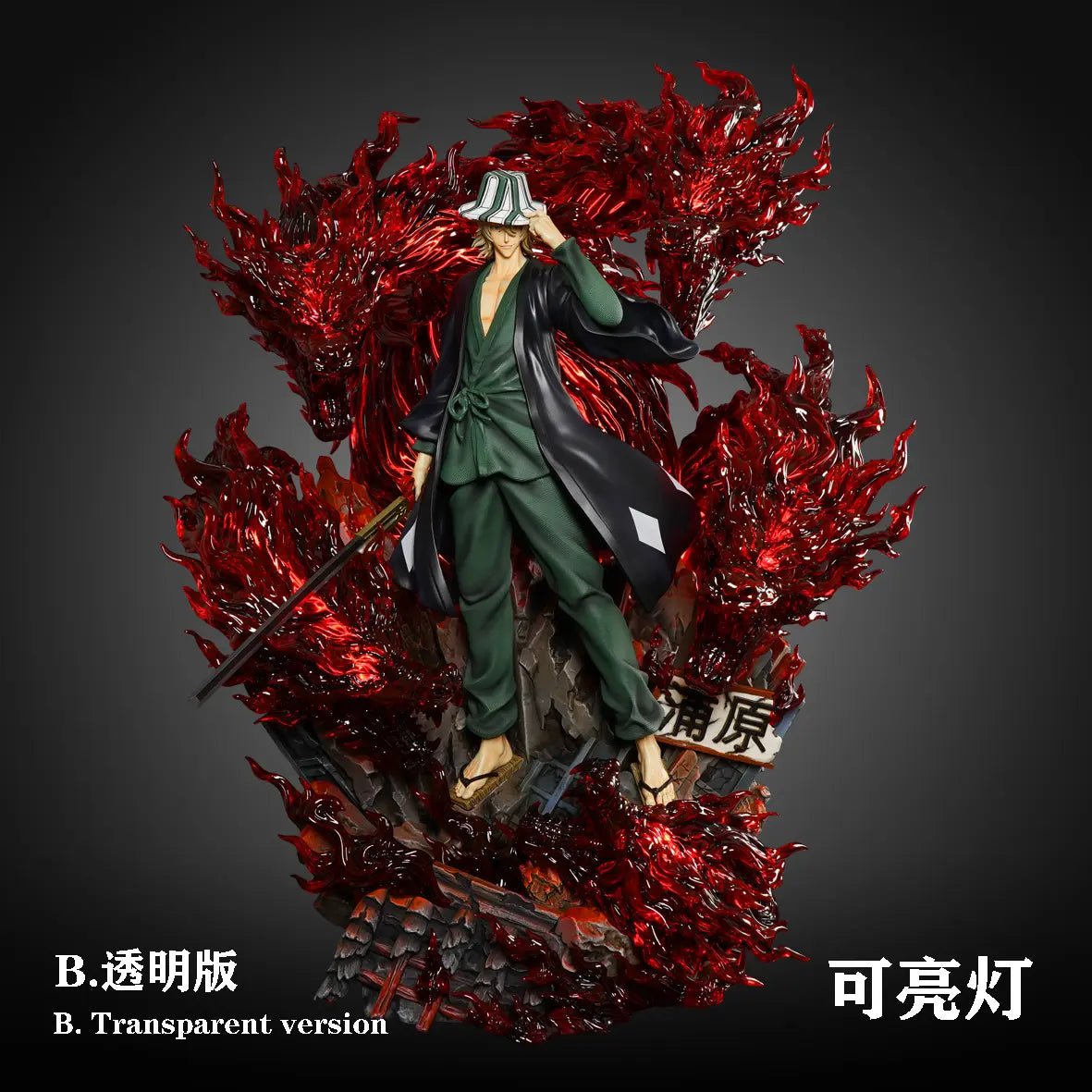 CHENG Studio - BLEACH 1/5 Urahara Kisuke resin statue Navy Toys anime figure