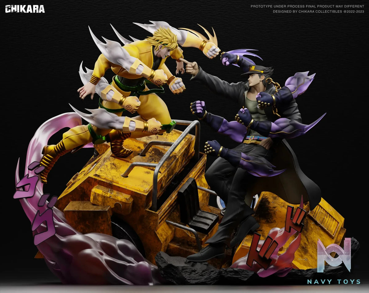 CHIKARA Studio – JoJo’s Bizarre Adventure Jotaro Kujo & Dio Brando