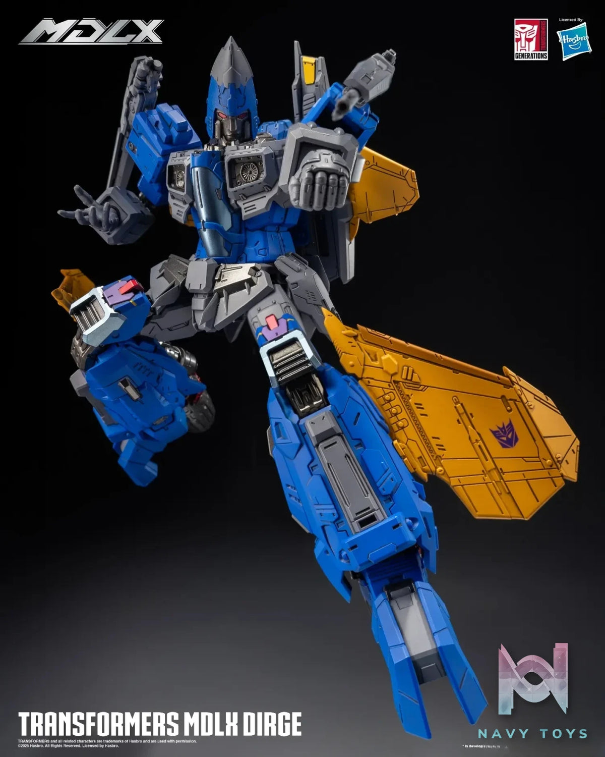 Threezero – Transformers Decepticon-MDLX Elegy #3Z0888 (Licensed)