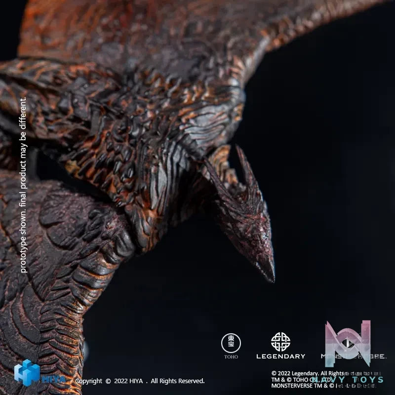 HIYA Studio – Exquisite Basic Series None Scale 5 Inch Godzilla King of the Monsters Rodan Action Figure EBG0074