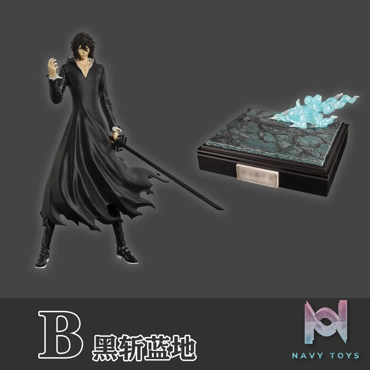 Black Zangetsu - Bleach - Cheng Studio resin statue Cheng Studio anime figure
