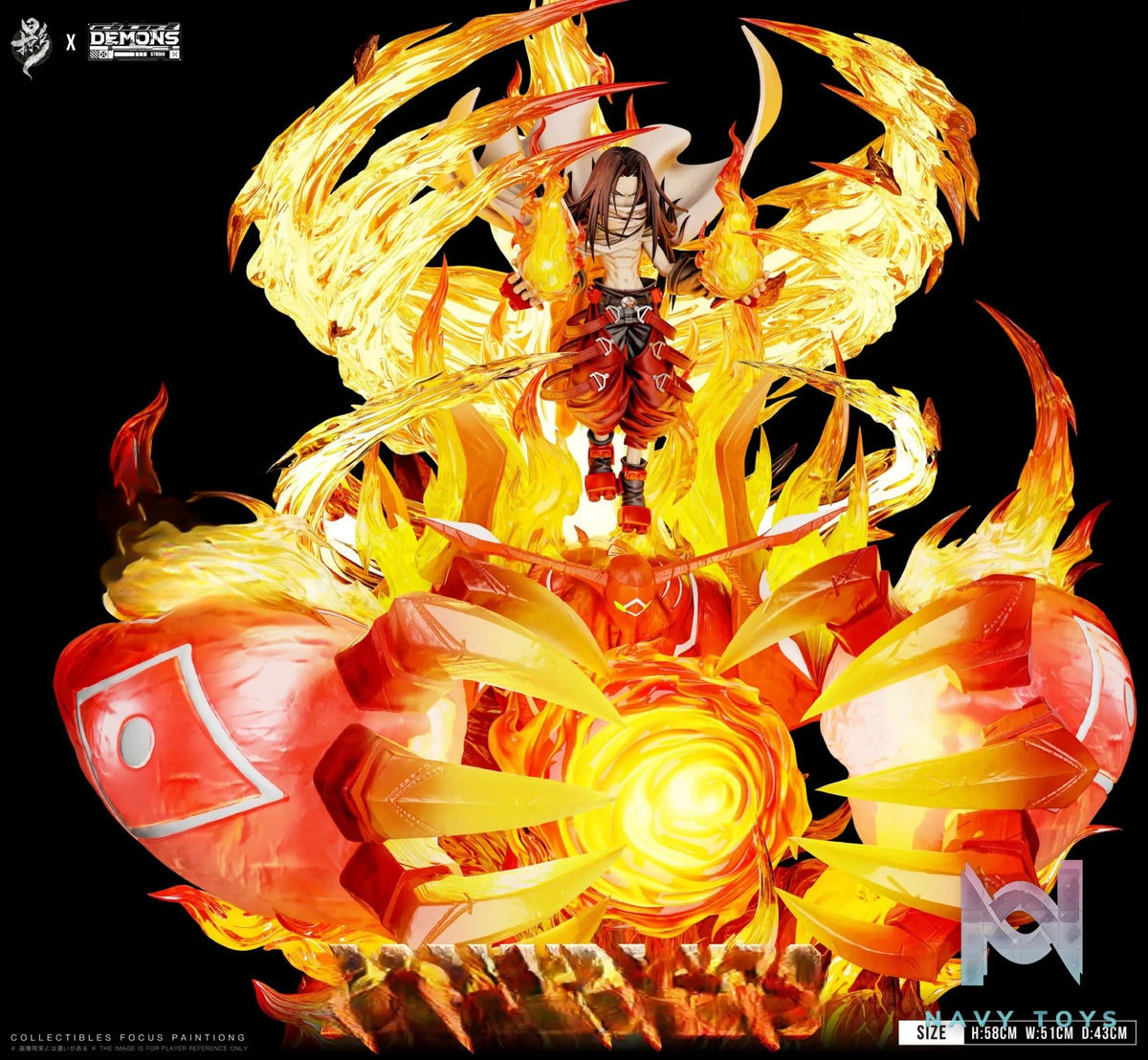 Lue Ying Studio – Collector’s Statue 002 Asakura Hao Shaman King