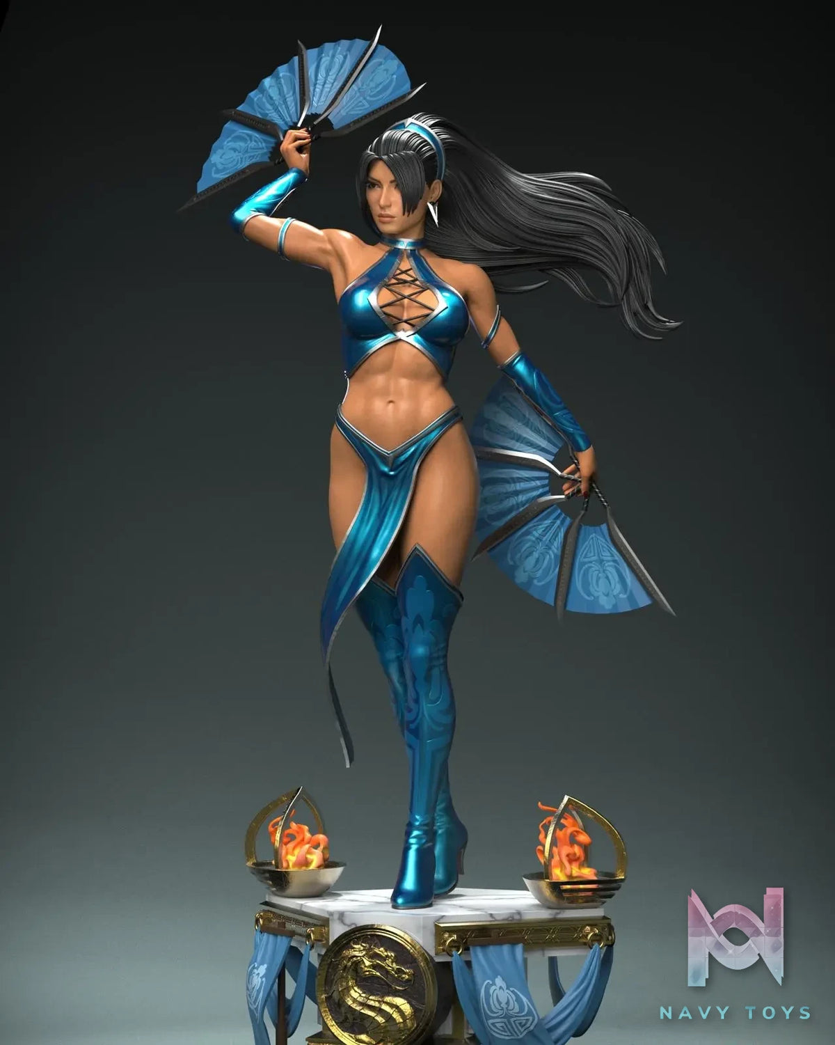 Outworld Creations Studio – Mortal Kombat Kitana Edenia Princess