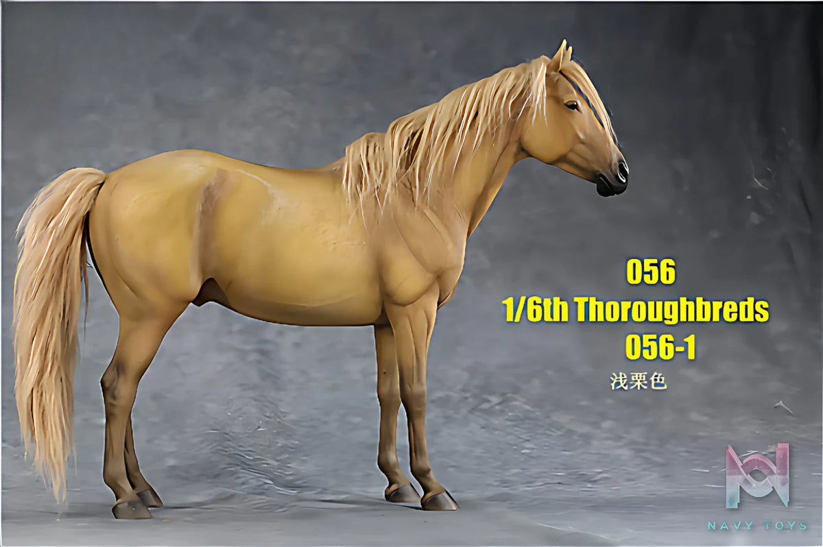 JXK – 1/6 Thoroughbred Model Realistic Horse Display Figure (Licensed)
