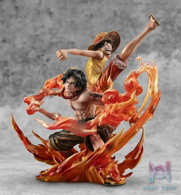 Megahouse – Portrait.Of.Pirates: ONE PIECE “NEO-MAXIMUM” – Luffy & Ace – Brothers’ Bond – 20th LIMITED Ver. (Licensed)