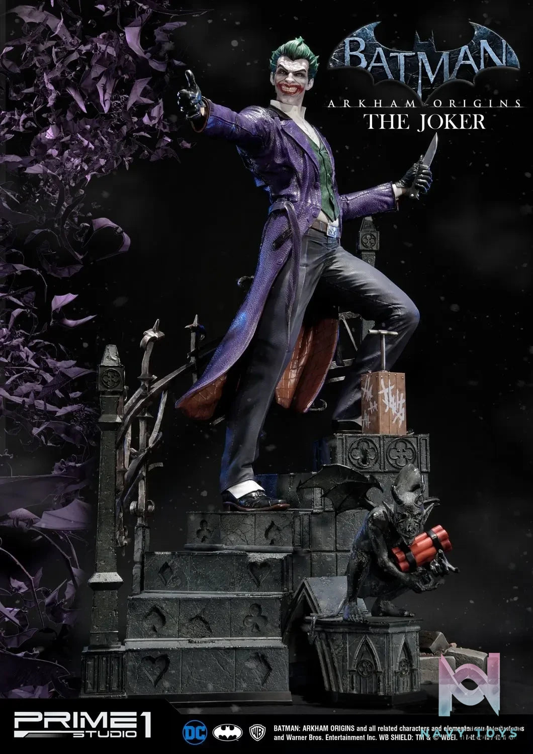 Prime 1 Studio – Museum Masterline Batman: Arkham Origins The Joker MMDC-21 MMDC-21EX (Licensed)