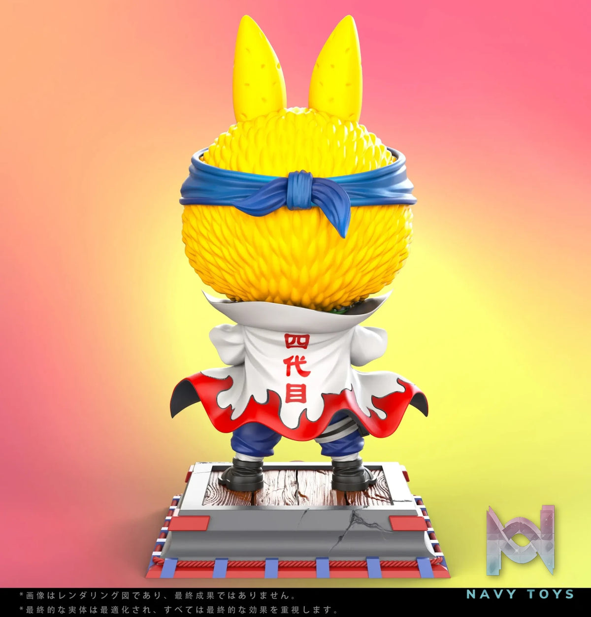KOK Studio – Labubu BUBU Series #1 Labubu cos Namikaze Minato
