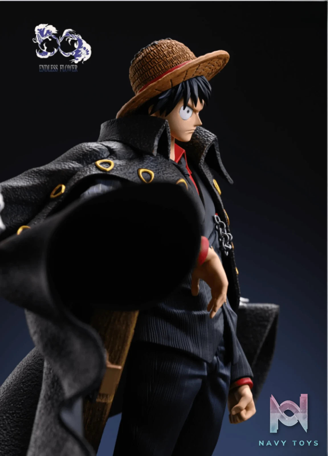 Endless Flower Studio – One Piece Strong World Luffy in Black #1