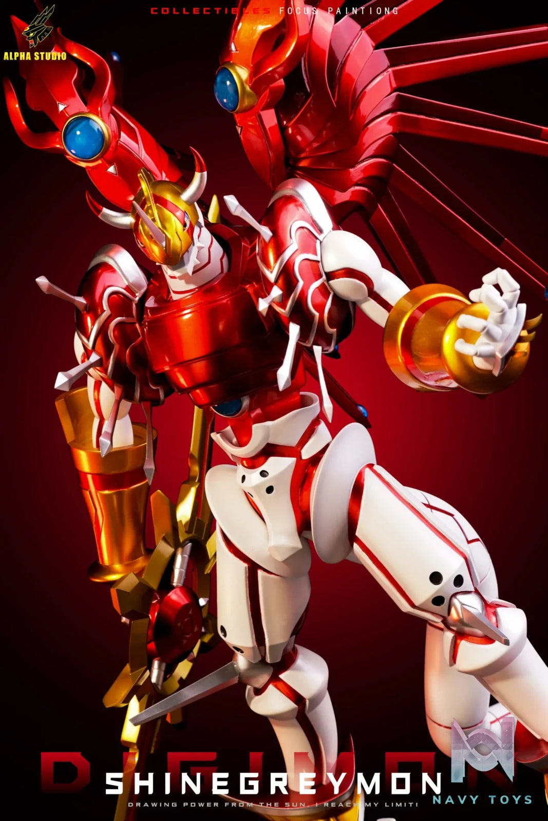 Alpha Studio – Digimon Shine Greymon