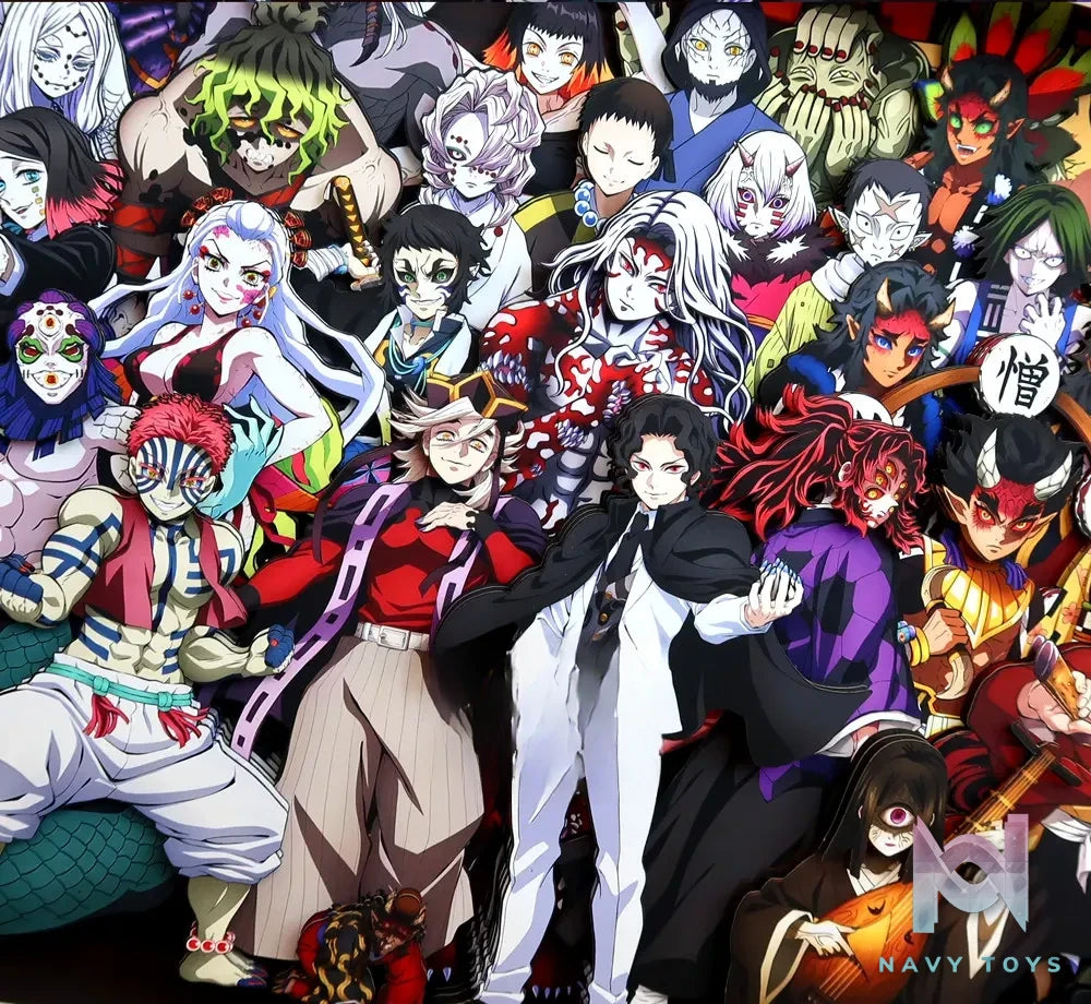 KALA HOME Studio – Demon Slayer Multiple Characters #22 3D Decorative Painting Demon Slayer