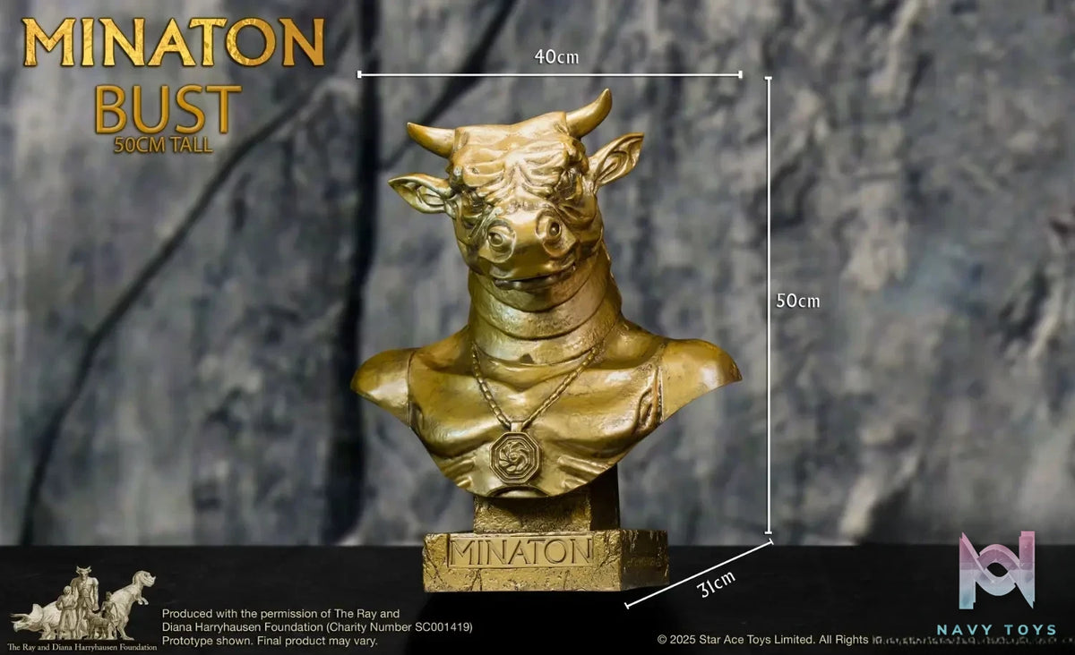 STAR ACE Toys – 50cm Minotaur Bust SA7006 (Licensed)
