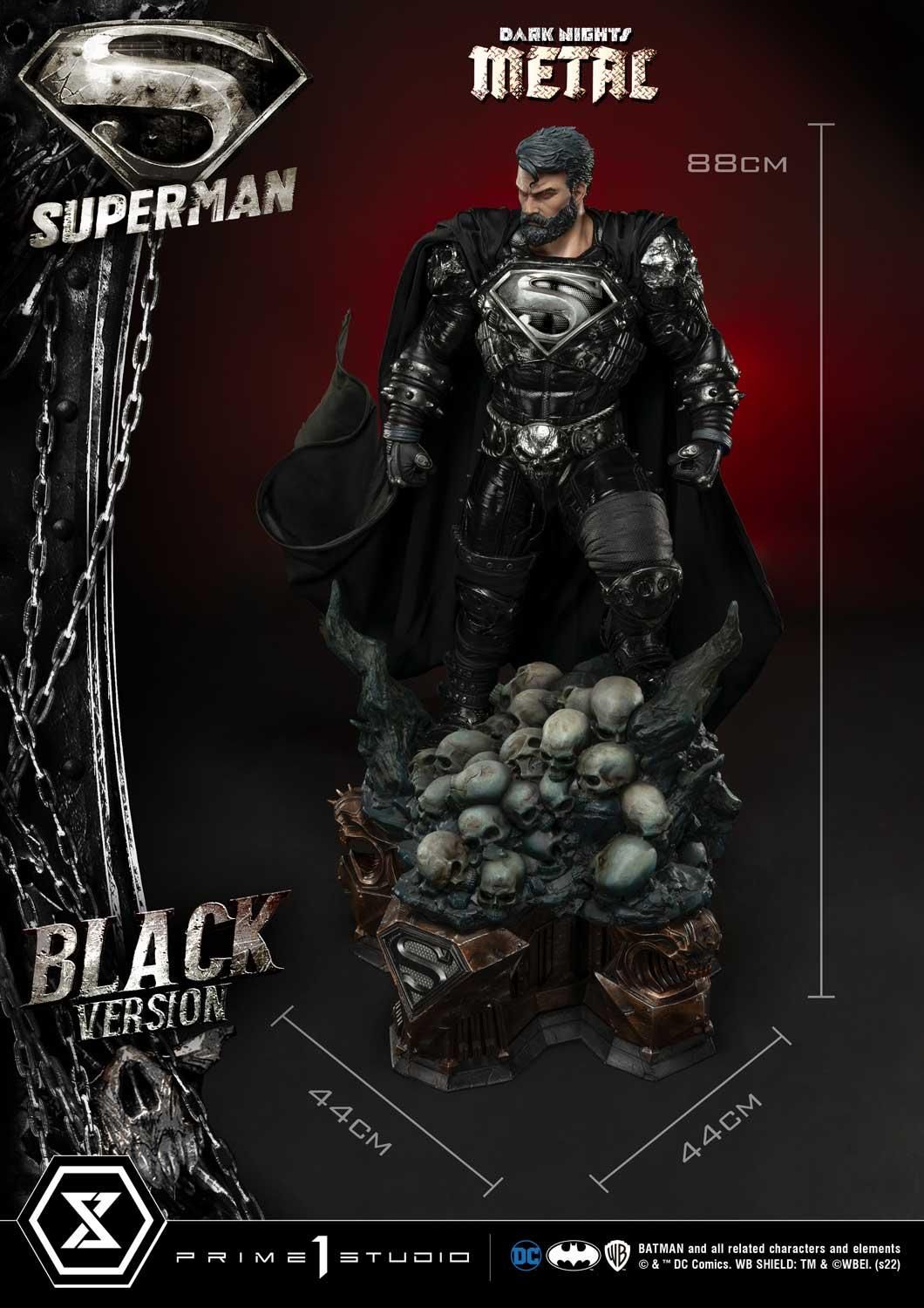 Superman - Dark Nights: Metal - Prime 1 Studio (MMDCMT - 08BL,DXL) resin statue Prime 1 Studio anime figure