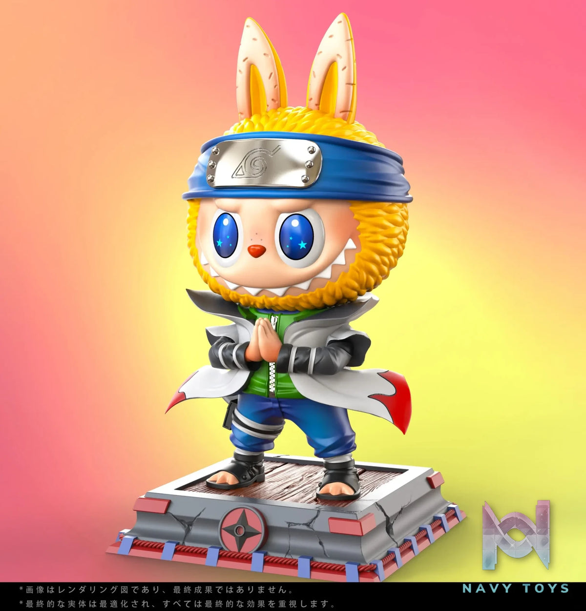 KOK Studio – Labubu BUBU Series #1 Labubu cos Namikaze Minato