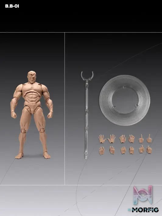 INART – Male Body β 1/12 Action Figure (Licensed)