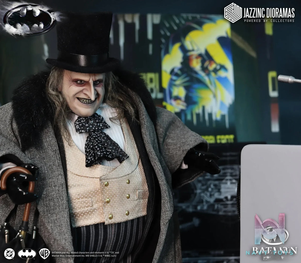 Jazzinc Dioramas Studio – The Mayor Penguin (Batman Returns) 1/6 Scale Figure (Licensed)