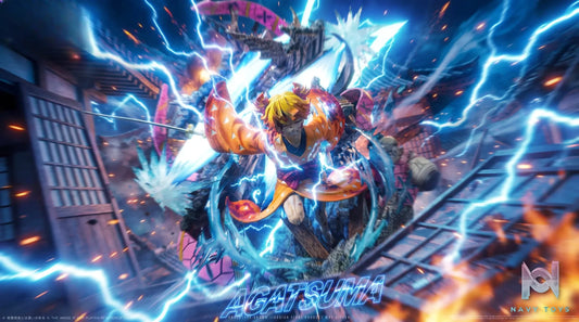 JIAO DIAN Studio – Entertainment District Arc #01 Zenitsu Agatsuma Demon Slayer
