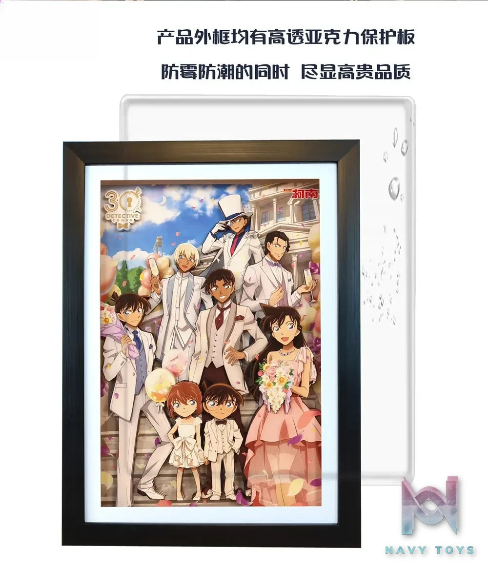 KALA HOME Studio – Detective Conan Multiple Characters #07 3D Decorative Painting Detective Conan