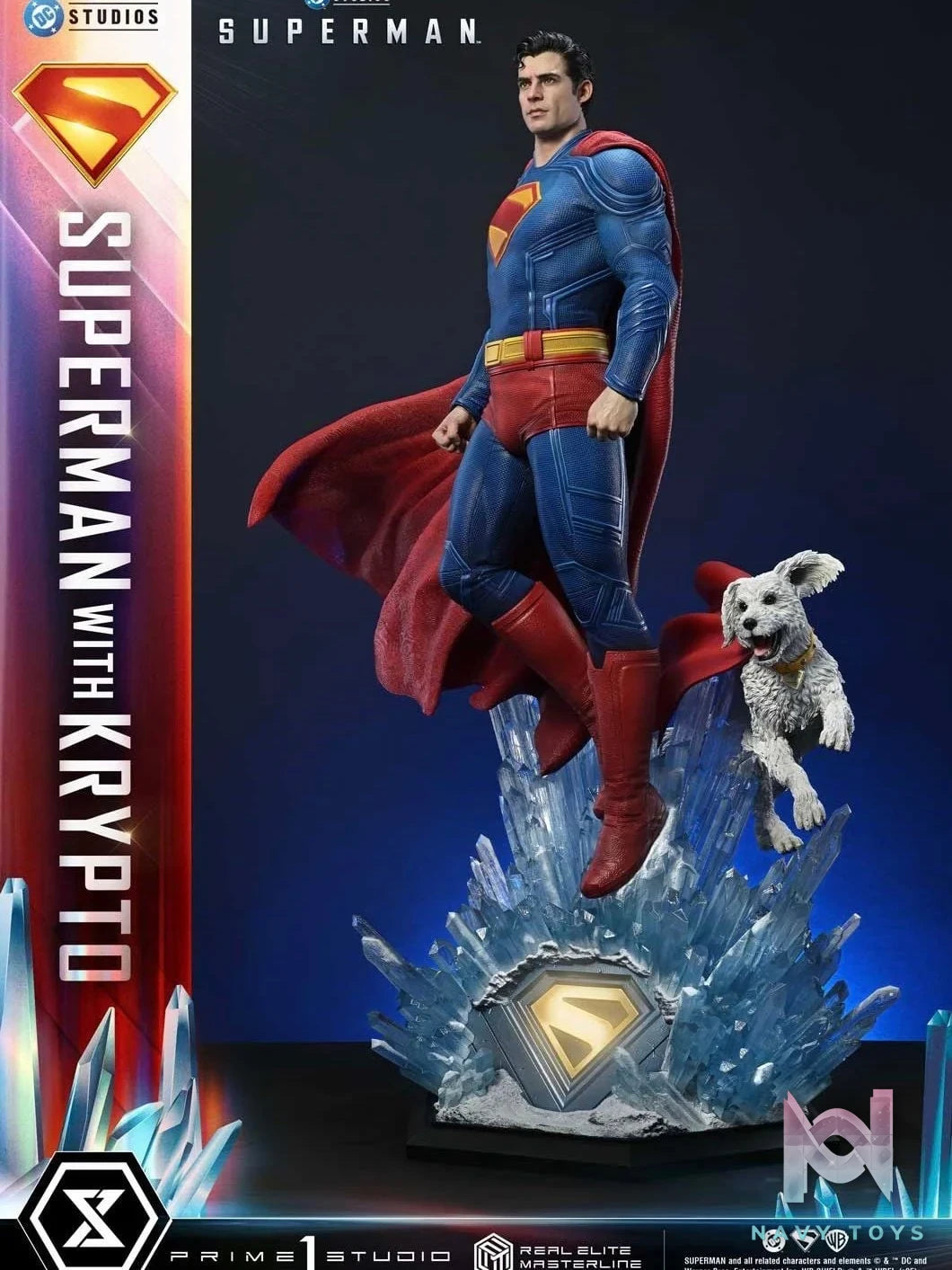 Superman with Krypto - Superman - Prime 1 Studio resin statue Prime 1 Studio anime figure