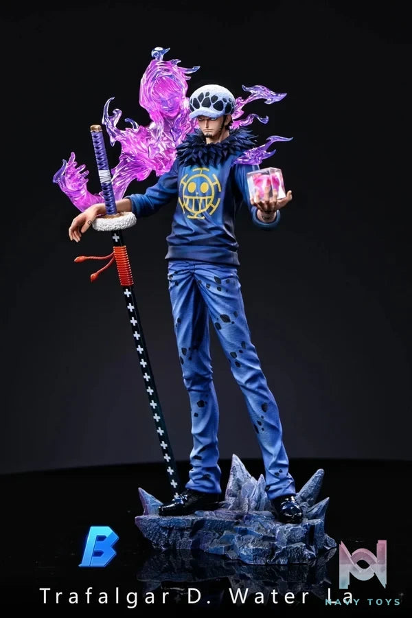 HX Studio - Trafalgar D. Water Law One Piece resin statue Navy Toys anime figure