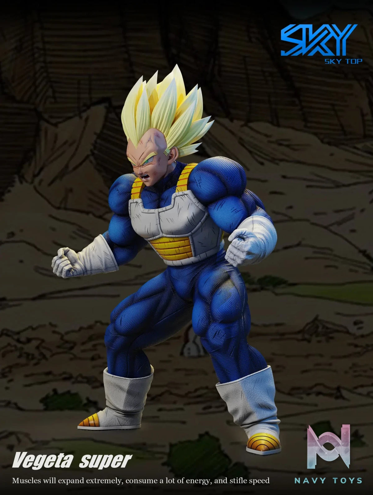 Sky Top Studio – Dragon Ball Muscle Vegeta