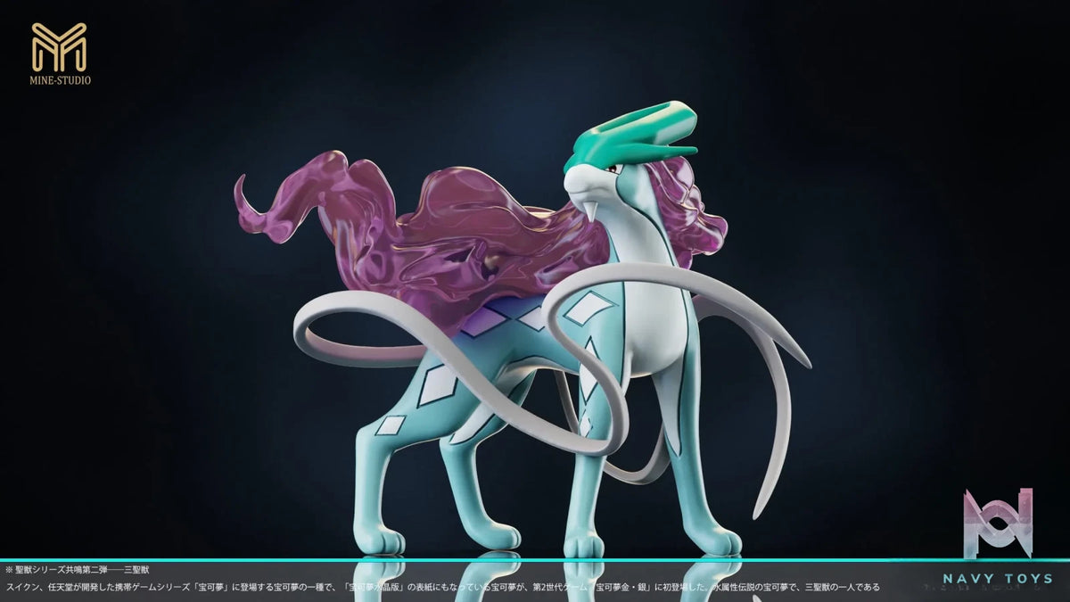 Mine Studio – Pokémon Legendary Pokémon #2 Three sacred Entei & Suicune & Raikou