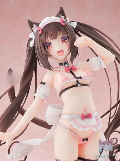 Orchid Seed – Nekopara Vanilla X Chocola Micro Bikini Maid 1/5.5 Complete Figure (Licensed)