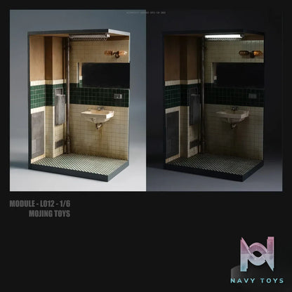 MOjingToys – 1/6 Modular Series – JOKER Bathroom Scene Base L012 (Licensed)