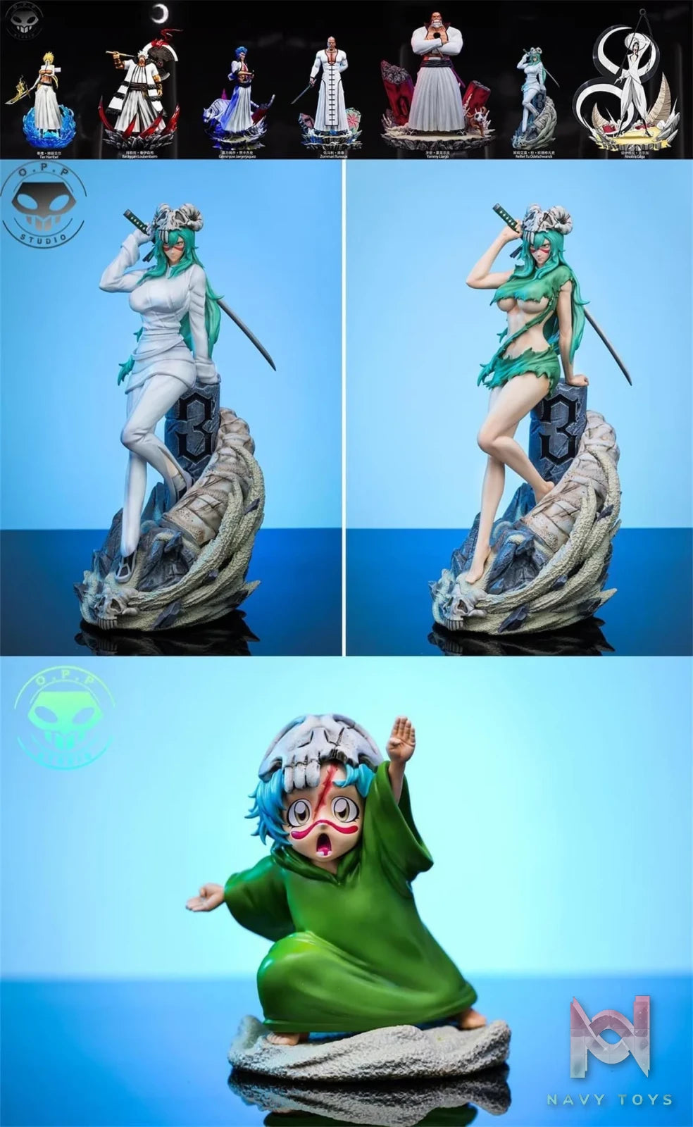 Nelliel Tu Odelschwanck - Bleach - OPP Studio resin statue opp studio anime figure