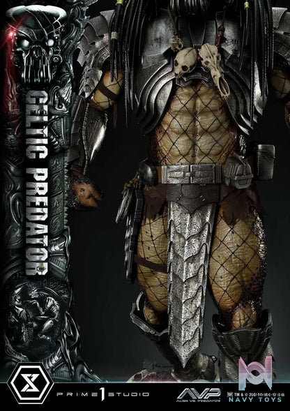 Prime 1 Studio Museum Masterline Alien vs. Predator Celtic Predator MMPR-05 MMPR-05S