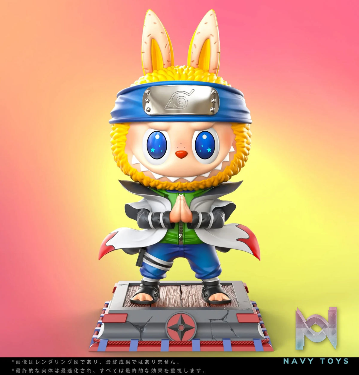KOK Studio – Labubu BUBU Series #1 Labubu cos Namikaze Minato