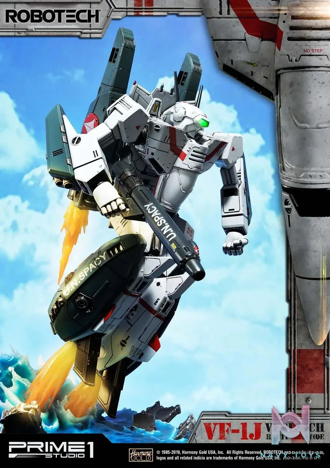Prime 1 Studio – Premium Masterline Robotech VF-1J Officer’s Veritech Battloid Mode PMRT-05 (Licensed)