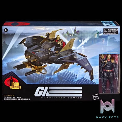 Hasbro Studio – 1/12 Destro X Iron Grenadier Devastator Attack Craft Action Figure (Licensed)