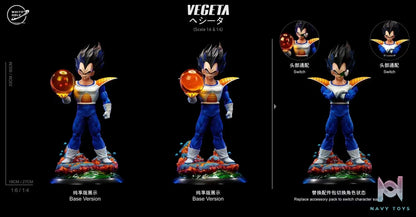White Hole Studio – Dragon Ball Proud Saiyan Prince Shoulder Armor Battle Suit Vegeta