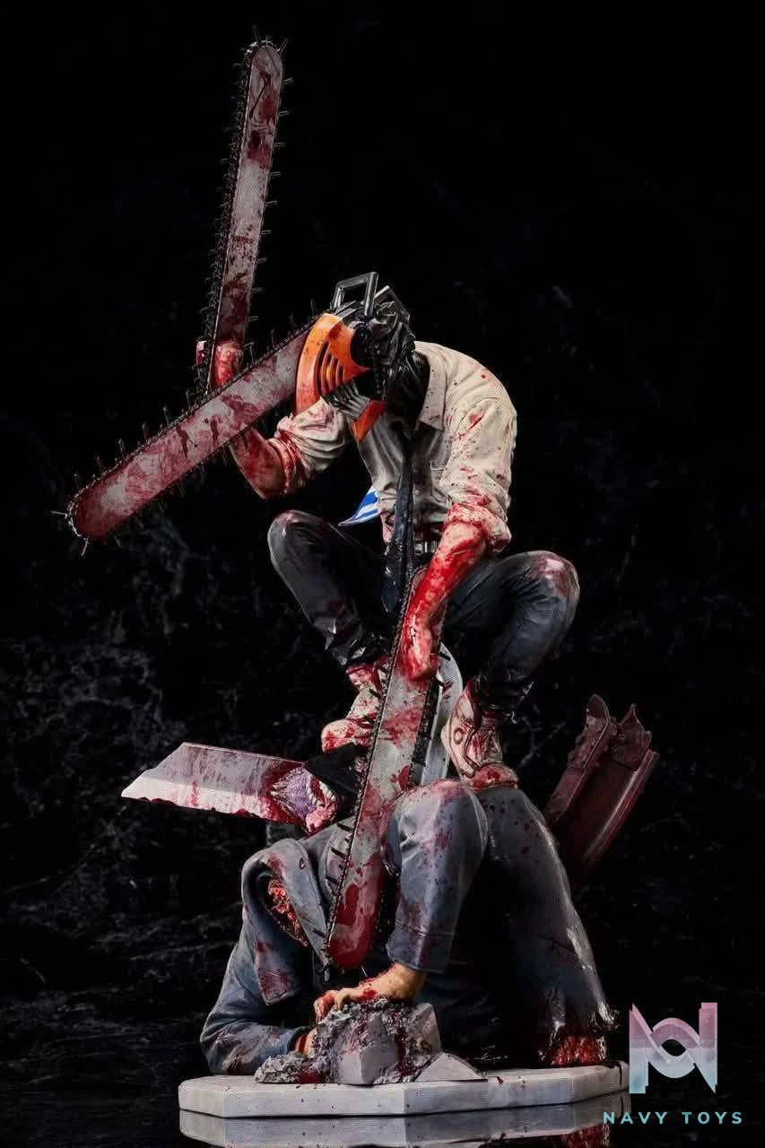 Chainsawman TAKAYUKI TAKEYA resin statue MAPPA x A DIMENSION Studio anime figure