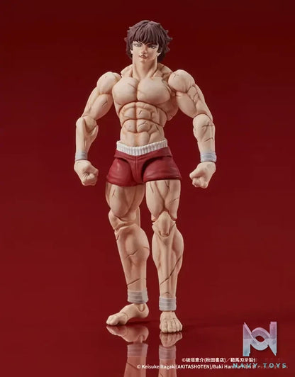 DIGACTION Studio – DIGACTION “Baki Hanma” Baki Hanma X Kaoru Hanayama Posable Figure (Licensed)