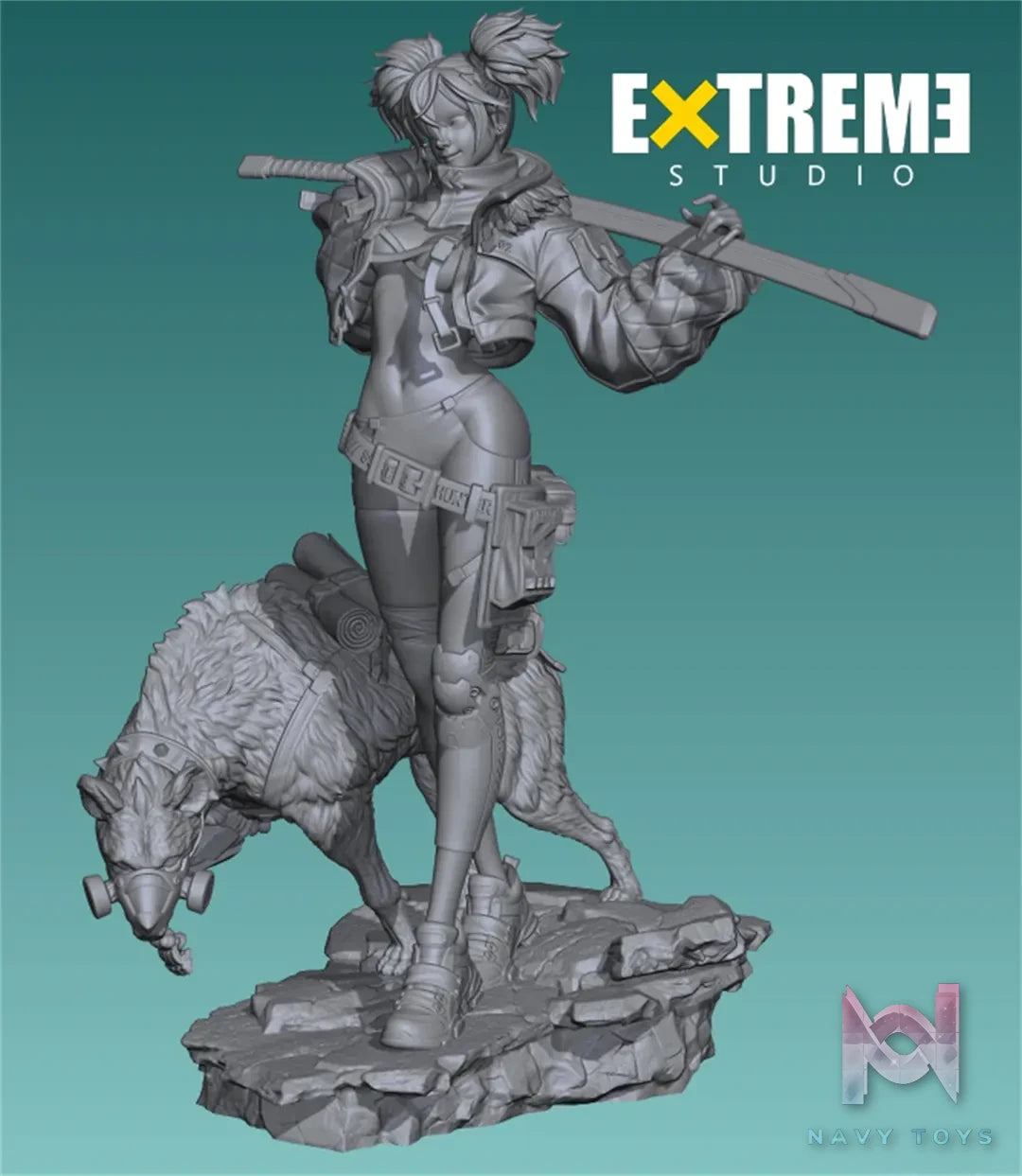 EXTREME Studio – Original Earth’s End Series #1 Kit White Mold (Licensed)