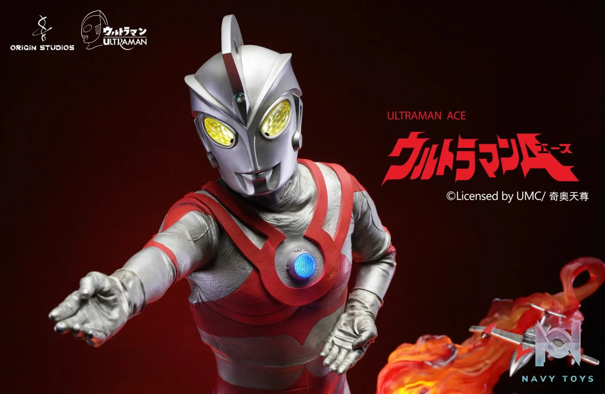 Origin Studio – Classic Ultraman Ace Scene Statue (Licensed)