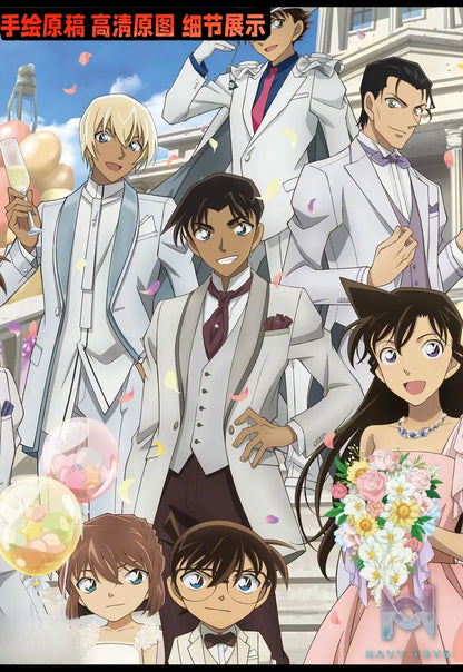 KALA HOME Studio – Detective Conan Multiple Characters #07 3D Decorative Painting Detective Conan