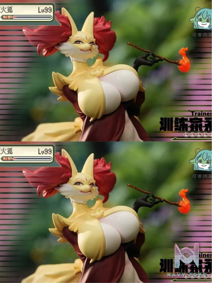 Delphox WC - Pokemon - Ke Nai Rou Dan Wu Studio resin statue Ke Nai Rou DAn Wu Studio anime figure