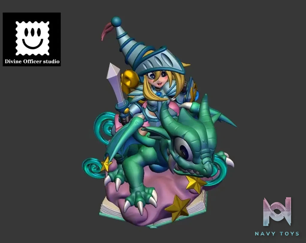 Divine Officer Studio – Yu-Gi-Oh! Cartoon Series 1st Timaeus Black Magician & Black Witch