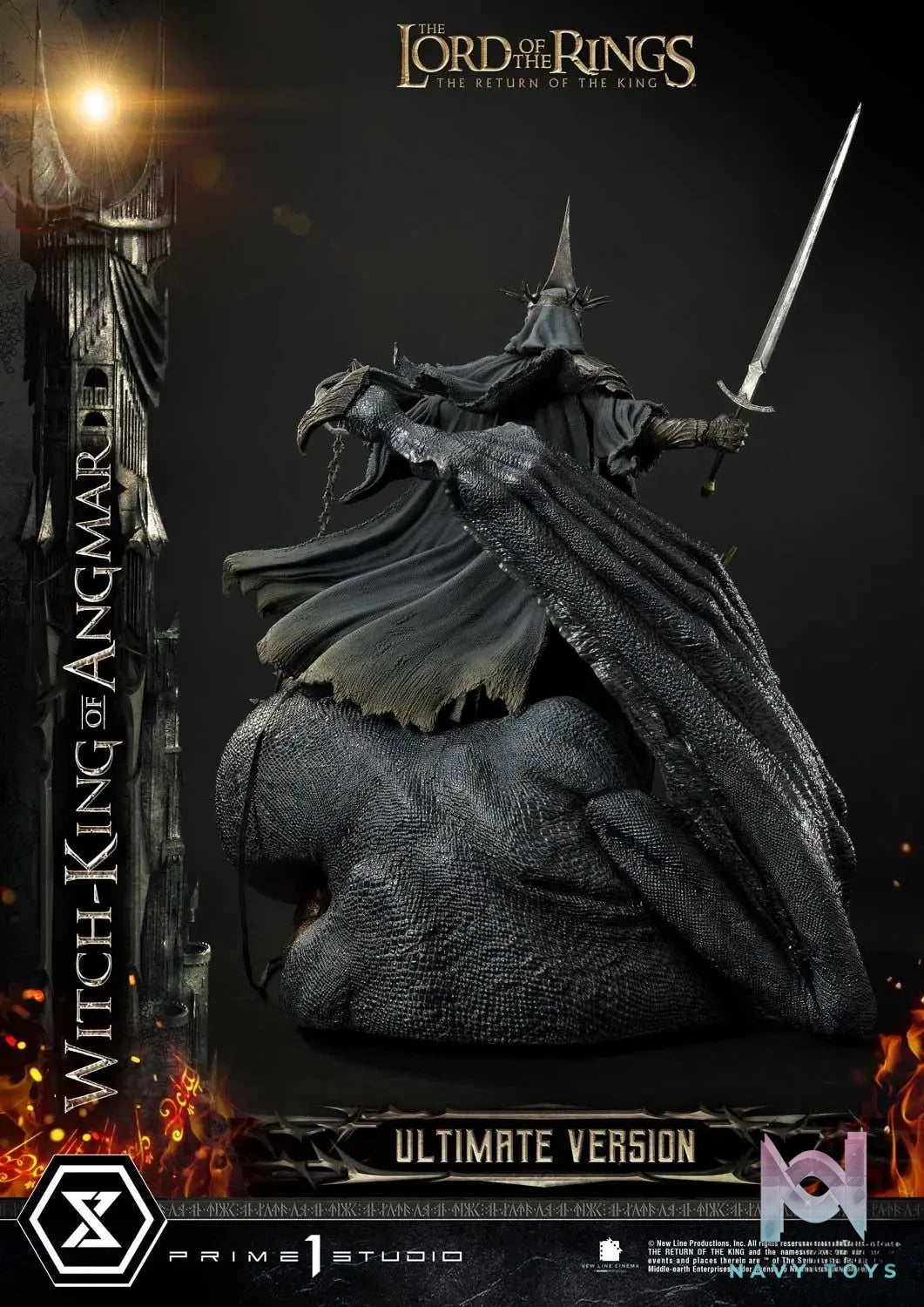 Prime 1 Studio – Premium Masterline The Lord of the Rings: The Return of the King (Film) Witch-King of Angmar PMLOTR-10 PMLOTR-10UT (Licensed)