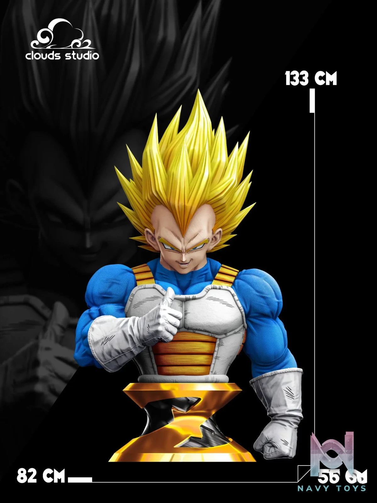 Clouds Studio – Dragon Ball Vegeta 1/1