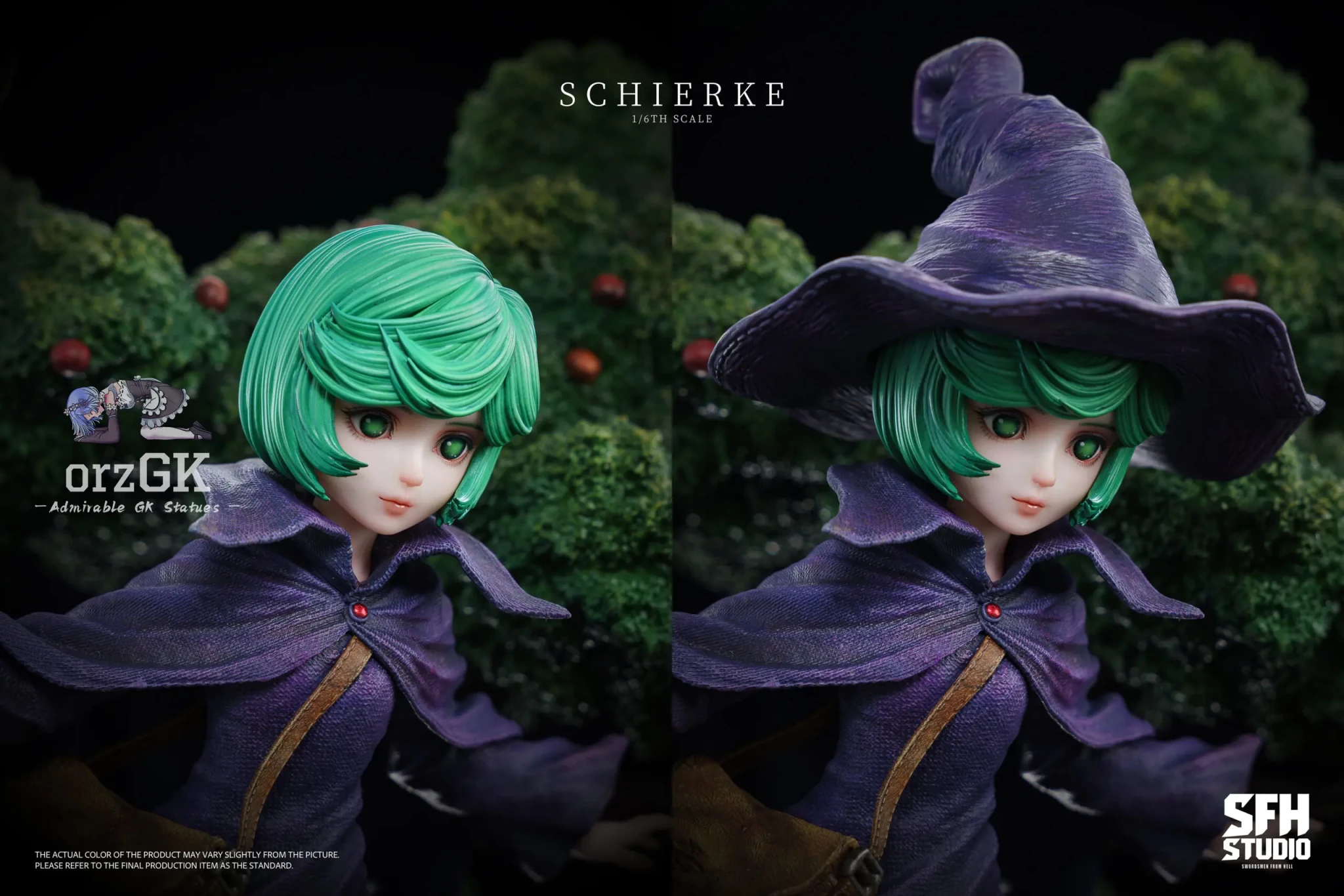 Schierke - Berserk- Swordsmen from Hell Studio resin statue Navy Toys anime figure