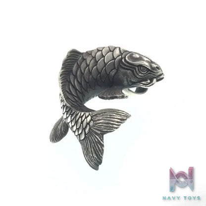 Raven Studio (silver jewelry) – Original Exclusive Design Carp Pendant Original