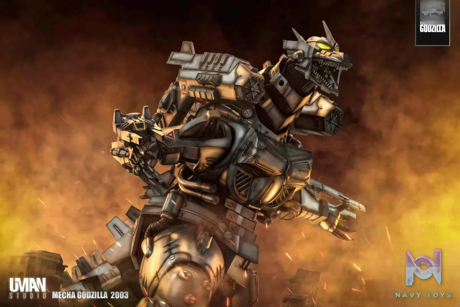 UMAN Studio – Gojira Mechanical gojira (Licensed)